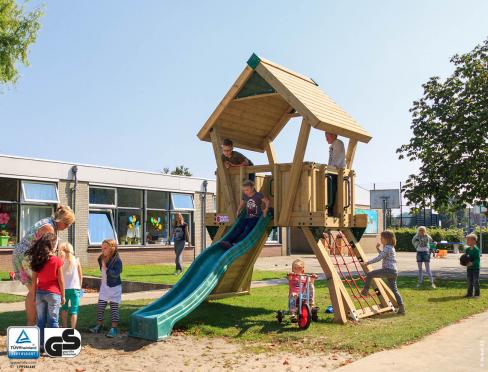 Gecertificeerd Houten Speeltoestel • Hy-land Q2