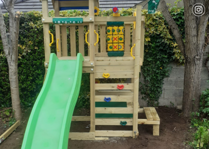 Jungle Gym Speeltoestel met Picnicktafel